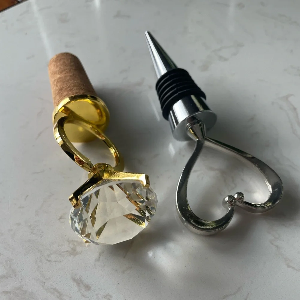 2 wine stopper corks NWOT